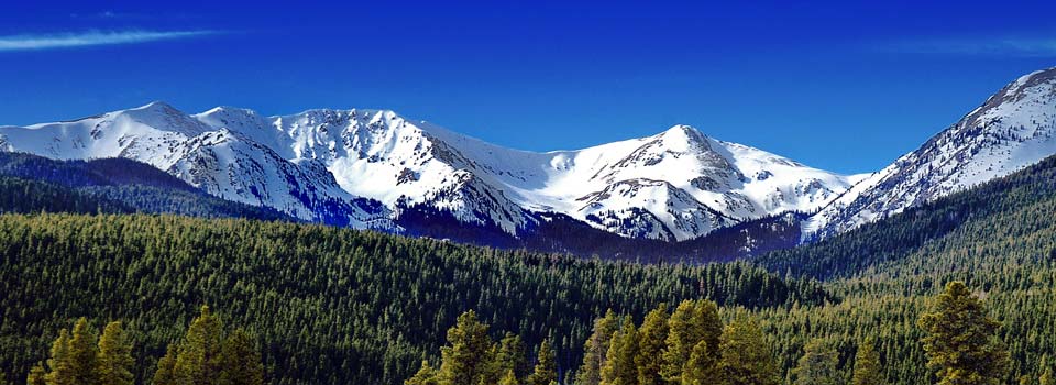 Colorado mountain range